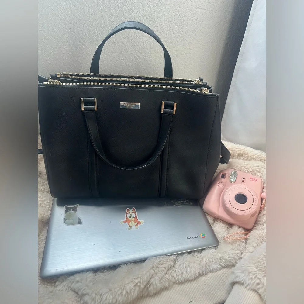 Kate Spade Laptop Bag Soffiano Leather